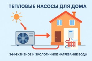 Тепловые насосы для загородного дома: современное решение для энергоэффективного отопления и горячего водоснабжения