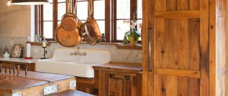 Photo No. 2: 20 ways to store pans in the kitchen