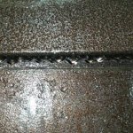 Фото конденсат на стальной двери