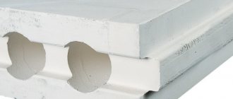 gypsum slabs sizes
