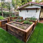 Beds with high wooden sides are very practical and convenient