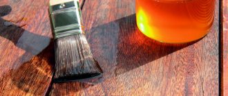 how to work with wood varnish correctly