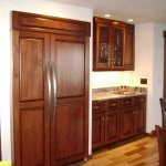 How to install a refrigerator in a kitchen cabinet