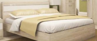 What kind of beds can be made from chipboard, material characteristics