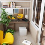 комната на балконе