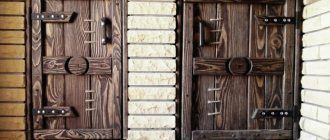 Beautiful antique wooden doors - look and enjoy