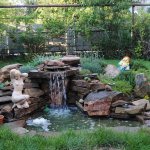 Beautiful waterfall with your own hands