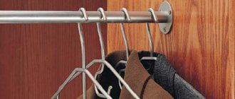 Назначение штанги для шкафов, основные характеристики