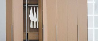 Обзор шкафов гармошек, как правильно выбрать