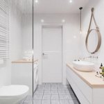 Особенности планировки и дизайна - Узкая ванная комната