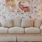 Отличительные особенности диванов в стиле прованс, декор, расцветка