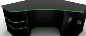 Отличительные особенности стола геймера, требования к мебели