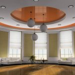 Differences between a two-level design - Two-level stretch ceilings