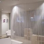 Перегородка и натяжной потолок