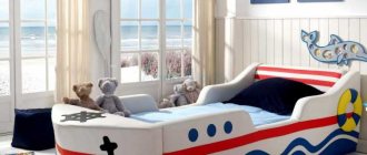 Popular models of children&#39;s beds for boys of different ages