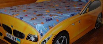 Пошаговая инструкция изготовления своими руками кровати-машины