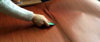Правила оклеивания мебели самоклеющейся плёнкой, рекомендации