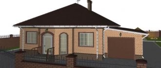 проект одноэтажного дома 10х10 с отличной планировкой