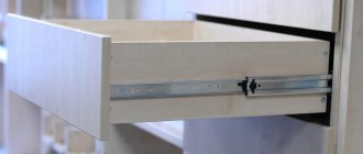 ball guides in drawers