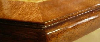 Шеллачная политура для мебели