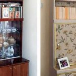 Ways to update an old furniture wall with your own hands, examples in before and after photos