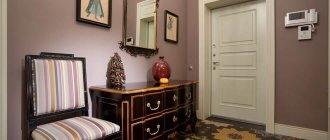 стены в прихожей