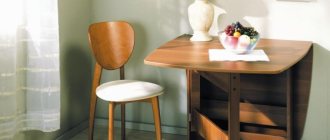 стол откидной стенного крепежа своими руками