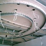 Строение подвесного потолка