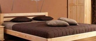 Существующие модели кроватей из массива сосны, качества материала