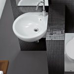 Угловой унитаз