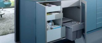 Варианты шкафов под мойку в кухню, советы по выбору