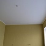 Types of ceilings in an apartment, in a house