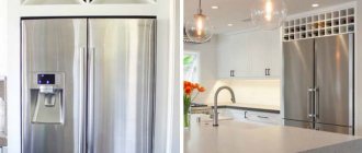 винные полки над холодильником